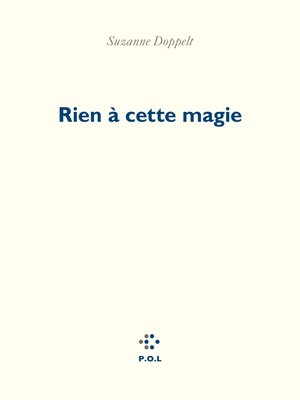 cover image of Rien à cette magie